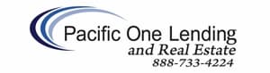 Pacific One Lending and Real Estate Logo