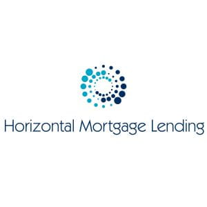 Horizontal Mortgage Lending Logo