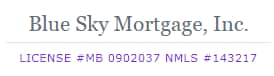 Blue Sky Mortgage, Inc. Logo