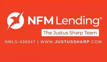 The Justus Sharp Team of NFM Lending Logo