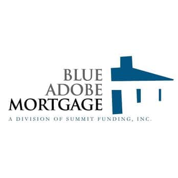 Blue Adobe Mortgage Logo