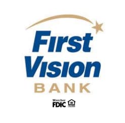 First Vision Bank. Logo