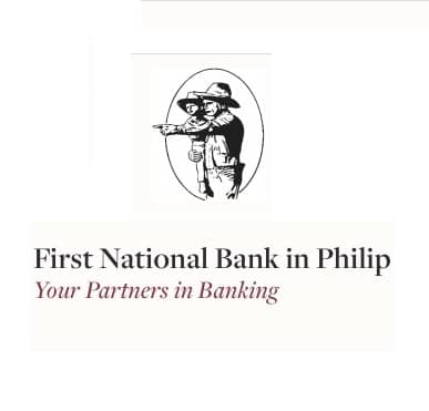 First National Bank in Philip Logo
