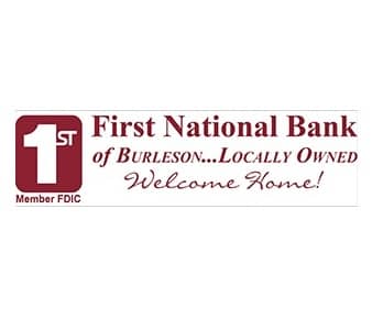First National Bank of Burleson Logo