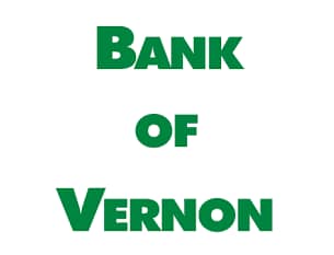 The Bank of Vernon Logo