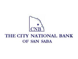 The City National Bank of San Saba Logo