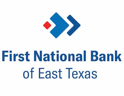 The First National Bank of East Texas Logo