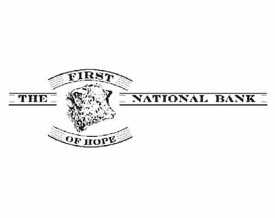 The First National Bank of Hope Logo
