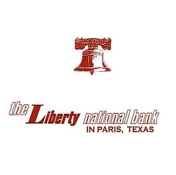 The Liberty National Bank in Paris Logo