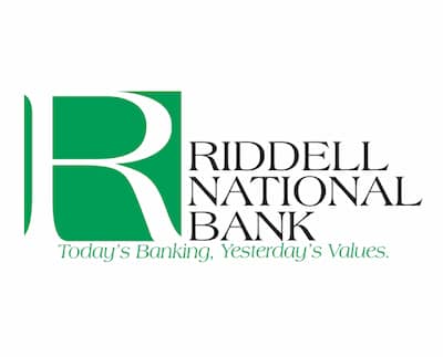 The Riddell National Bank Logo