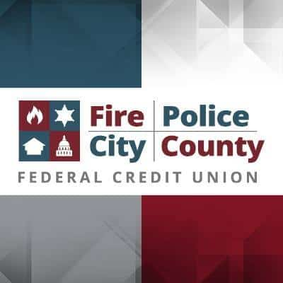 Fire Police City County Federal Credit Union Logo