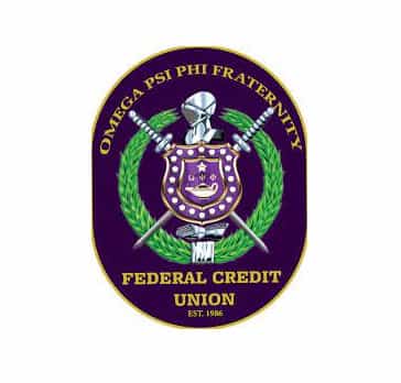 Omega Psi Phi Fraternity Federal Credit Union Logo