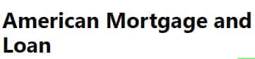 American Mortgage and Loan Logo