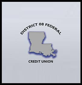 District 08 FCU Logo