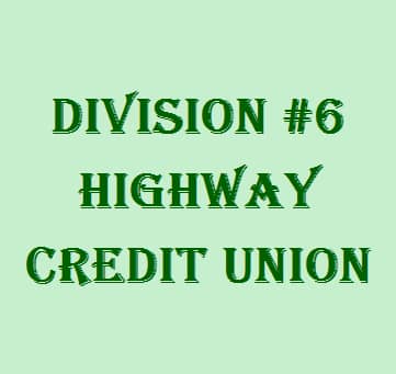 Division #6 Highway Credit Union Logo
