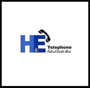 H&E Telephone Federal Credit Union Logo