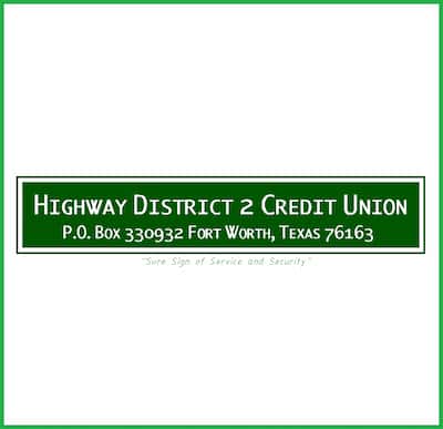 Highway District 2 Credit Union Logo