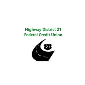 Highway District 21 Federal Credit Union Logo