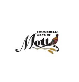 Commercial Bank of Mott Logo