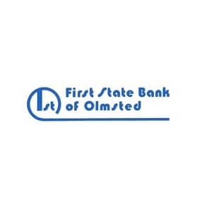 First State Bank of Olmsted Logo