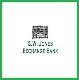 G. W. Jones Exchange Bank Logo