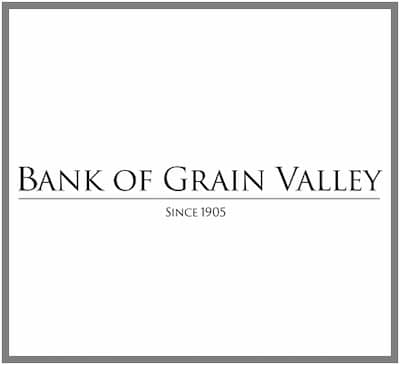 The Bank of Grain Valley Logo