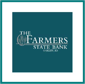 The Farmers State Bank of Oakley, Kansas Logo