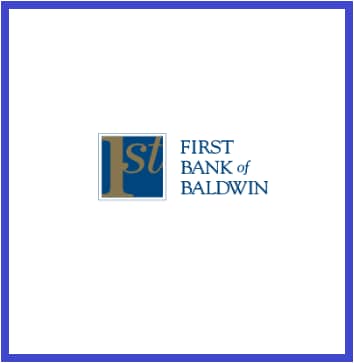 The First Bank of Baldwin Logo