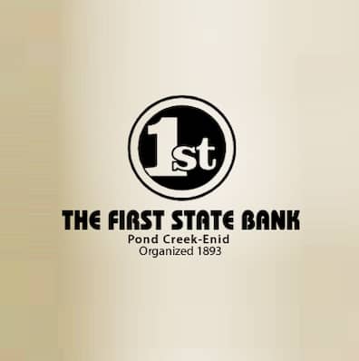 The First State Bank of Pond Creek, Oklahoma Logo