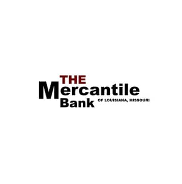 The Mercantile Bank of Louisiana, Missouri Logo