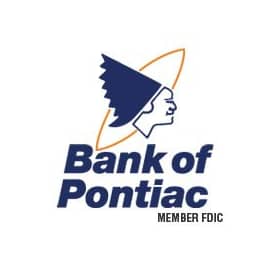 Bank of Pontiac Logo