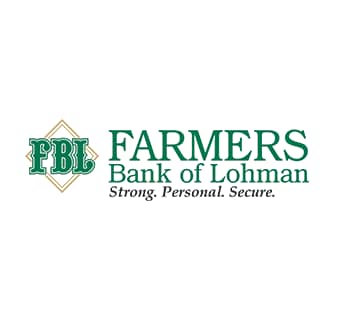 Farmers Bank of Lohman, Missouri Logo