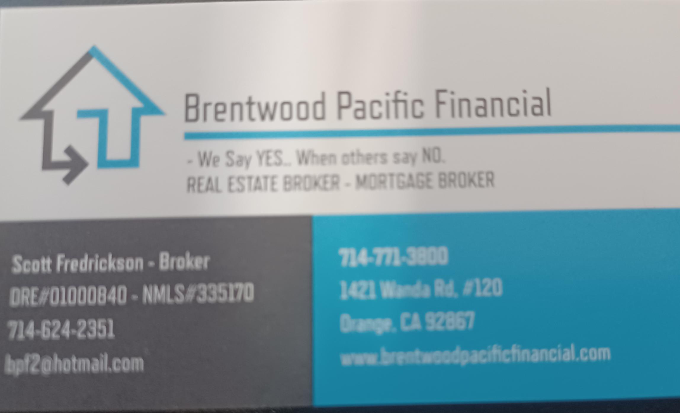 brentwood pacific financial Logo