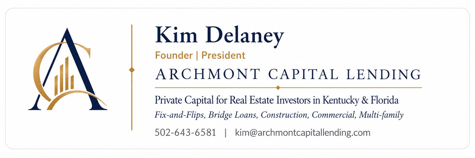 Archmont Capital Lending Logo